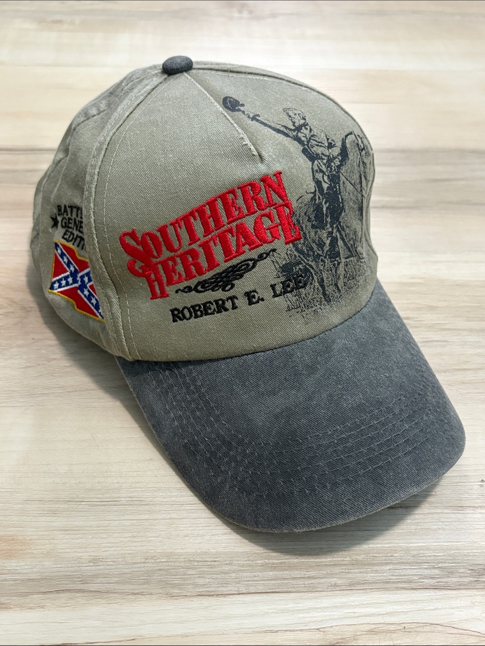 Capsmith Southern Heritage Robert E Lee Battlefield Generals Edition Hat Cap